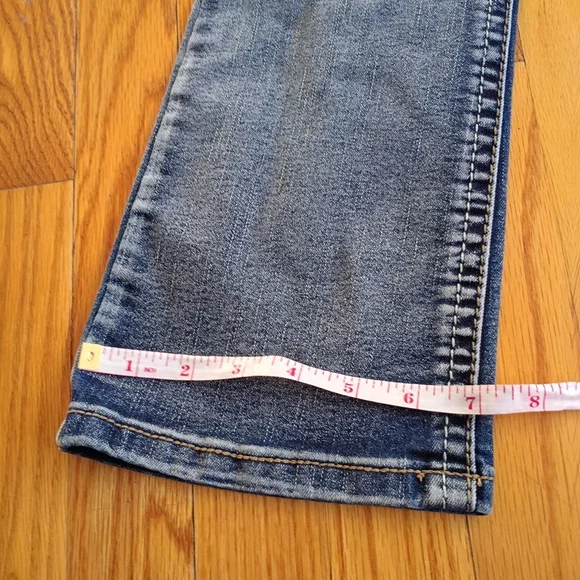 True Leech Mid-rise Bootcut Jeans Size 7/8 - Picture 4 of 11